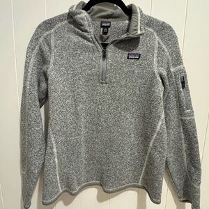 Patagonia Better Sweater Quarter Zip in Grey
